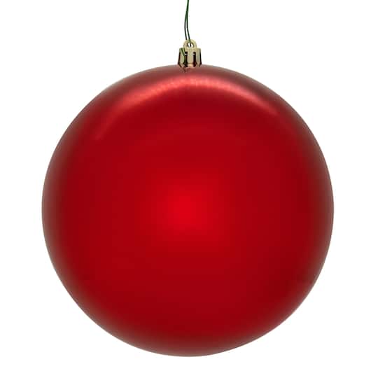 Vickerman 10" Shiny Ball Christmas Ornament